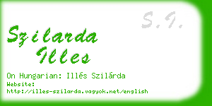 szilarda illes business card